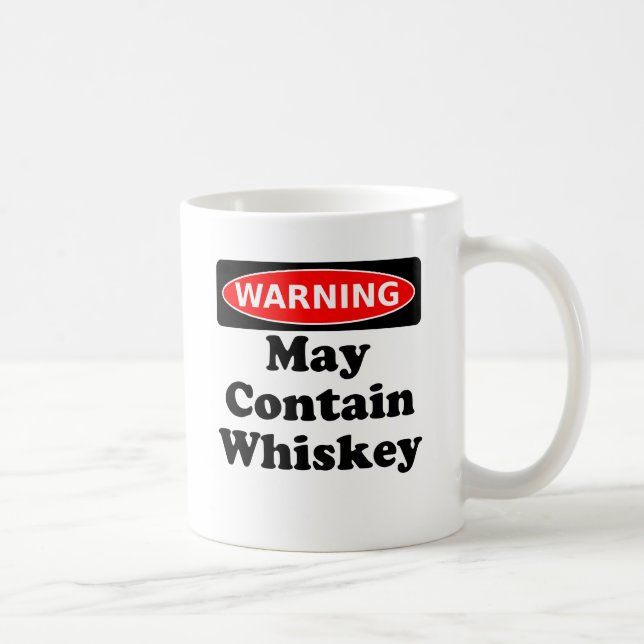 Mug Peut contenir le whiskey (Droite)