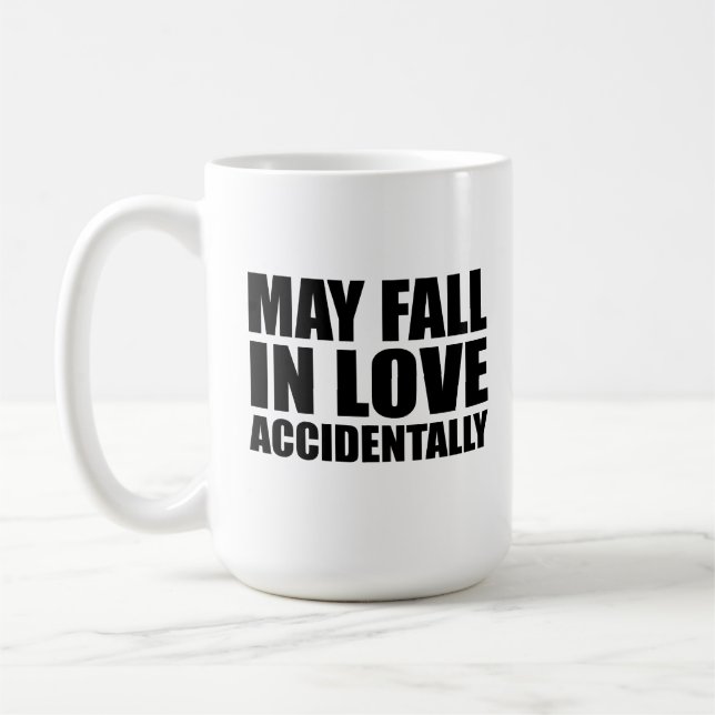 Mug Peut tomber amoureux accidentellement (Gauche)