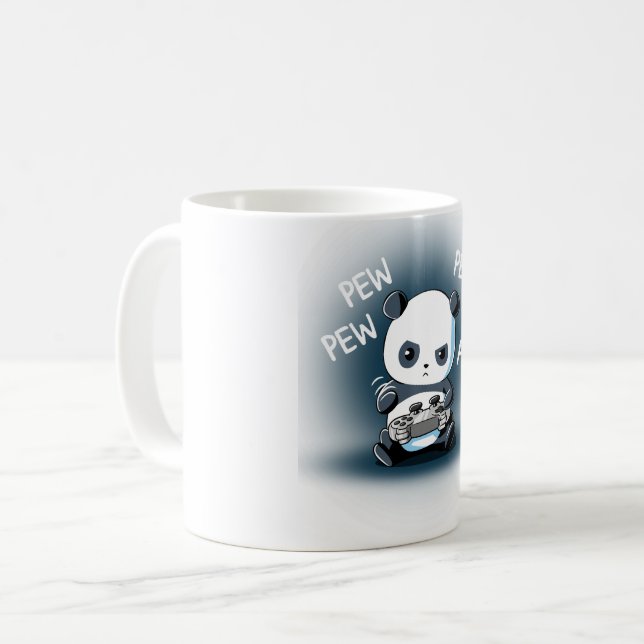 Mug Pew Pew Panda (Devant gauche)