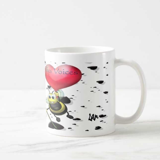 Mug PFV Abeille Romantique (Droite)