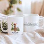 Mug Pharaoh Hound | Watercolor Dog & Breed Quote<br><div class="desc">Featuring a poised Pharaoh Hound seated among soft Mediterranean botanicals, this elegant watercolor mug brings rare breed charm to your morning coffee. The front showcases the breed’s name with a phonetic pronunciation, while the reverse includes a heartfelt description of the Pharaoh Hound’s striking presence and ancient lineage. A beautiful gift...</div>