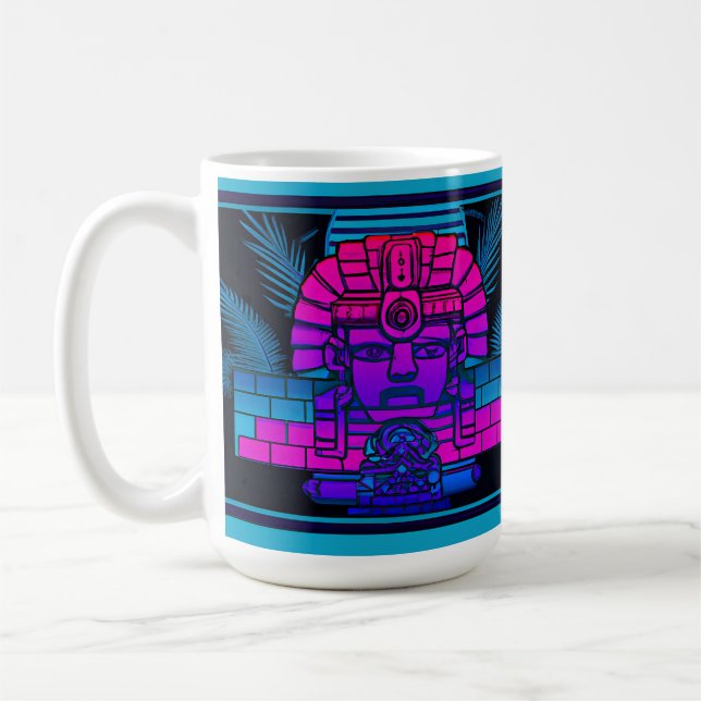 Mug Pharaon Synthwave (Gauche)