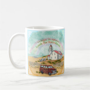 Mug Phare Arc-en-ciel de la Plage