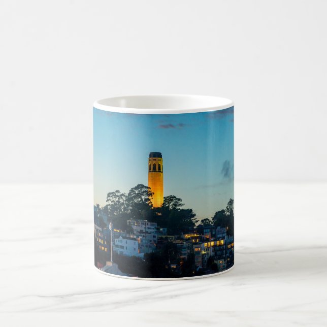 Mug Phare au-dessus de la baie (Centre)