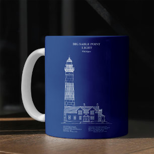 Mug Phare de Big Sable Point - Michigan – ap. J.-C.