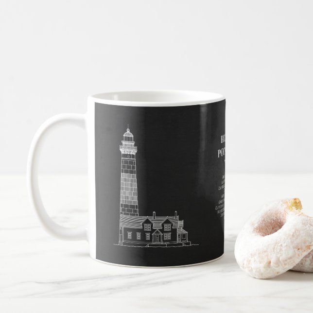 Mug Phare de Big Sable Point - Michigan - PD (Avec donut)