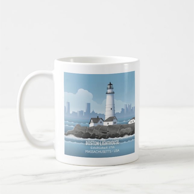 Mug Phare de Boston (Gauche)