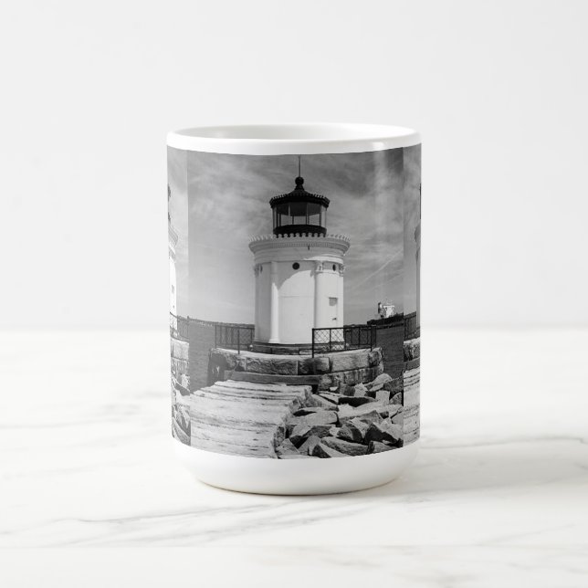 Mug Phare de brise-lames de Portland (Centre)