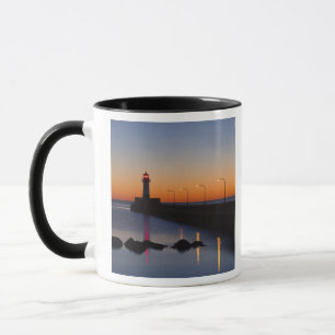 Mug Phare de la jetée nord à Duluth, Minnesota,