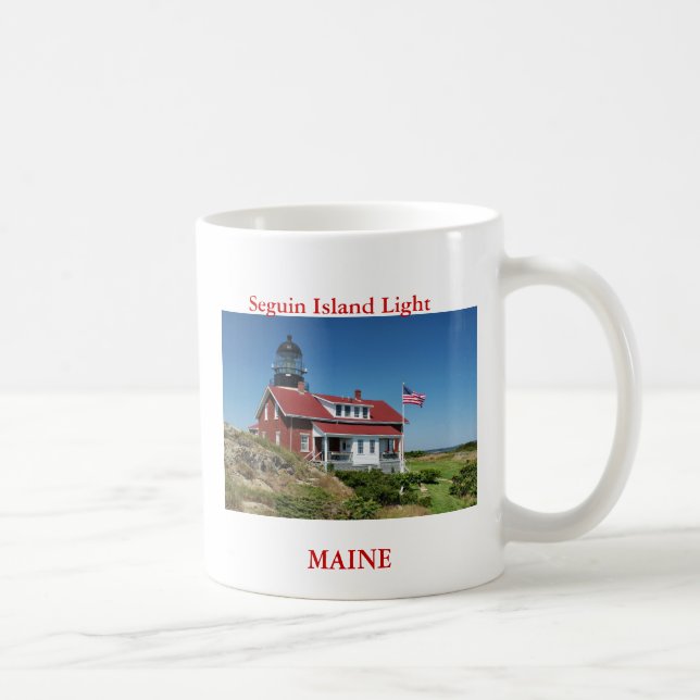 Mug Phare de l'île Seguin, Maine (Droite)