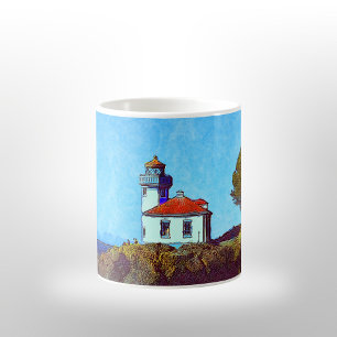 Mug Phare de Lime Kiln Port Vendredi