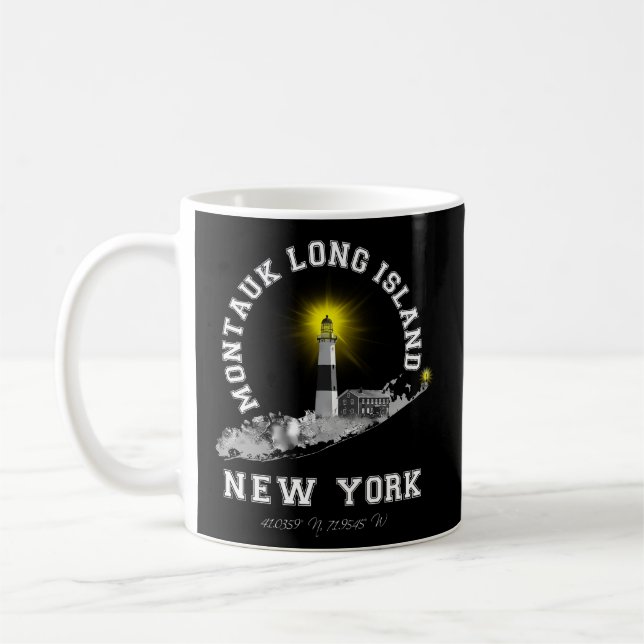 Mug Phare de Montauk Long Island Ny (Gauche)