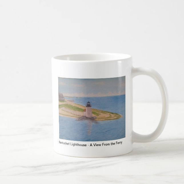 Mug Phare de Nantucket - une vue du ferry IV (Droite)