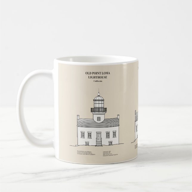 Mug Phare de Old Point Loma - Californie - SBD (Gauche)