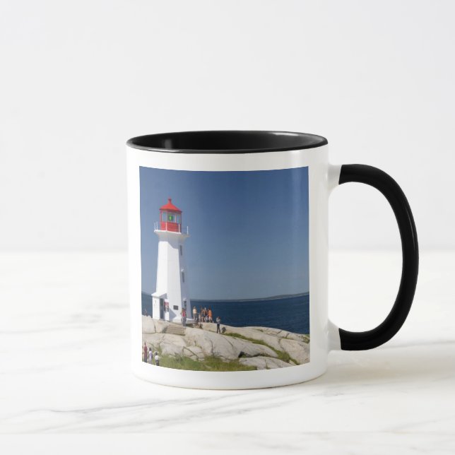 Mug Phare de Peggy's Cove, Nouvelle-Écosse, Canada. (Droite)