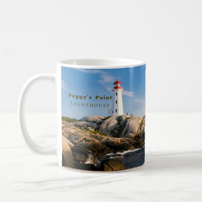Mug Phare de Peggys Point Canada atlantique (Gauche)