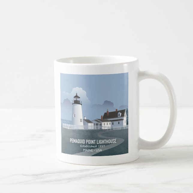 Mug Phare de Pemaquid Point (Droite)
