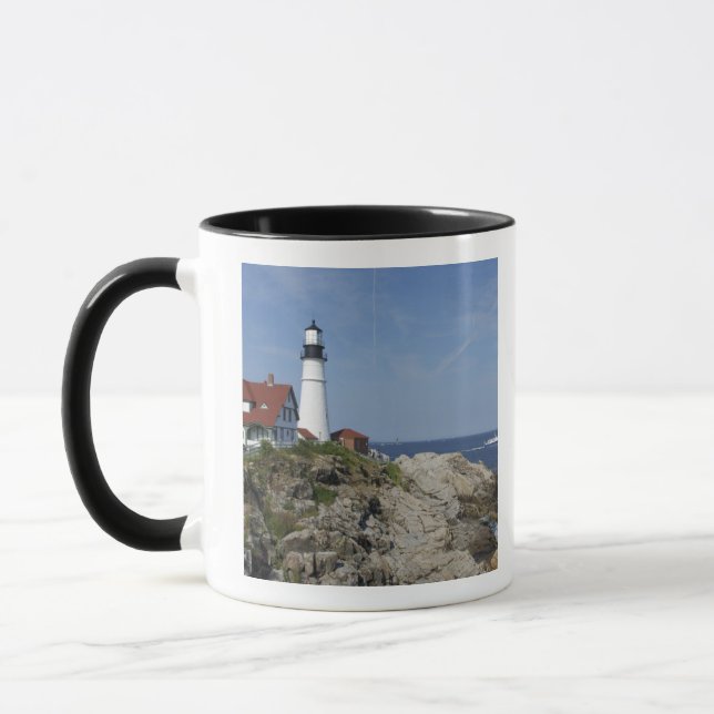 Mug Phare de Portland Head, Cape Elizabeth, Maine, (Gauche)