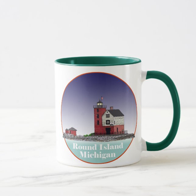 Mug Phare de Round Island (Droite)