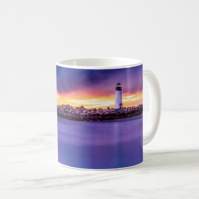 Mug Phare de Santa Cruz, Californie (Devant droit)