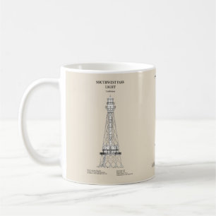 Mug Phare de Southwest Pass - Louisiana - SBD