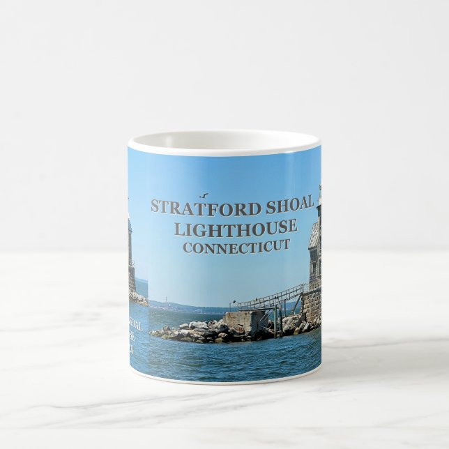 Mug Phare de Stratford Shoal, Connecticut (Centre)