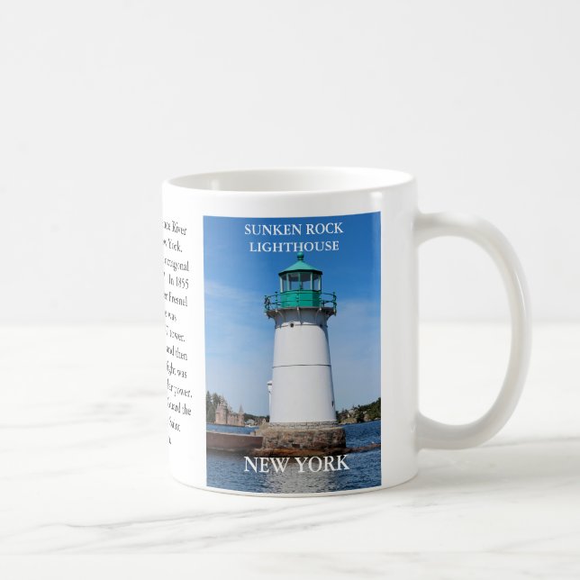 Mug Phare de Sunken Rock, New York (Droite)