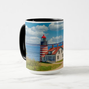 Mug Phare de West Quoddy Head, Lubec, Maine