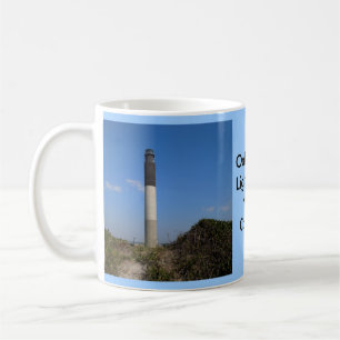 Mug Phare d'île de chêne, la Caroline du Nord
