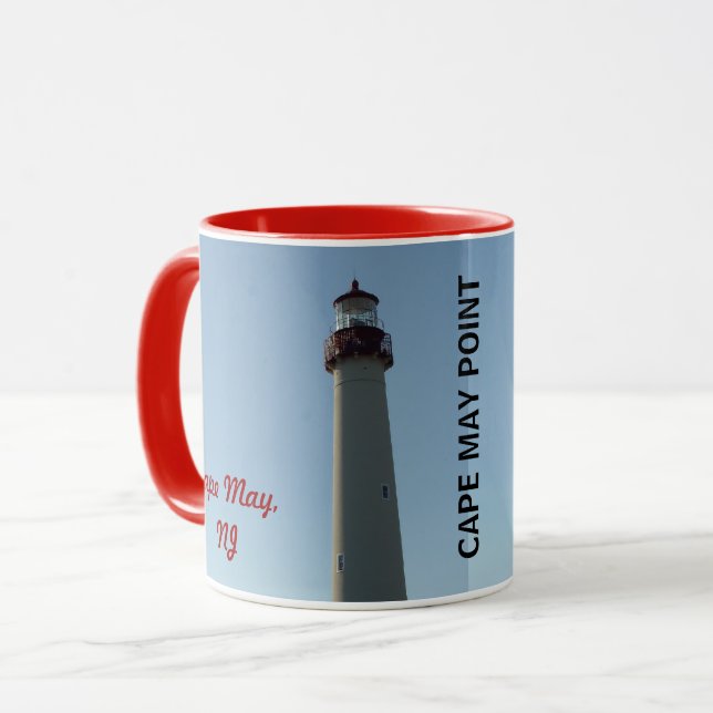 Mug Phare du cap May Point, NJ (Devant gauche)