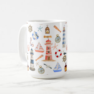 Mug Phare Nautique Et Voilier
