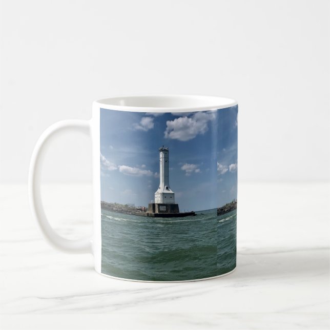 Mug Phare sur Huron, Ohio Photographie  (Gauche)