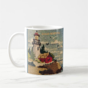 MUG PHARE TEXTUELLE DE BORD DE MER PAISIBLE 