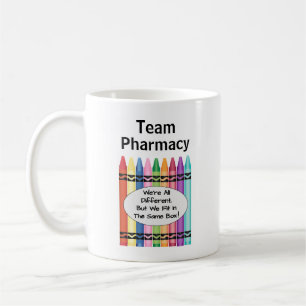 Mug Pharmacie d'équipe personnalisée