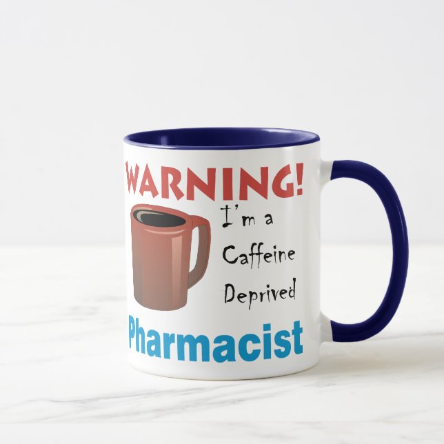 Mug Pharmacien déshérité par caféine (Droite)