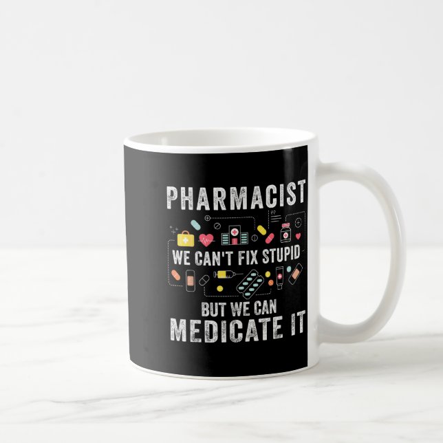 Mug Pharmacien nous ne pouvons pas réparer l'étudiant  (Droite)