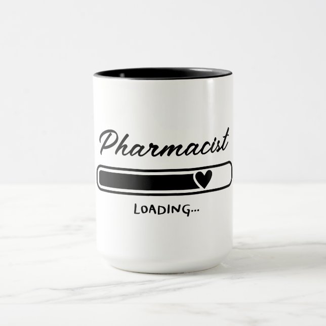 Mug Pharmacien personnalisé Futur Pharmacien Degré (Centre)