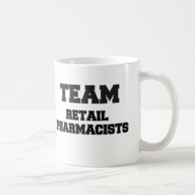 Mug Pharmaciens au détail d'équipe (Droite)