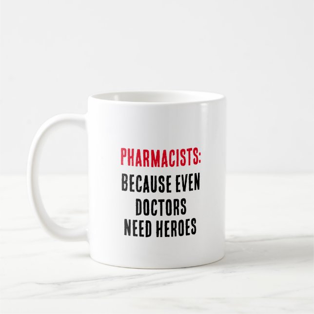 Mug Pharmaciens : Parce que même les médecins ont beso (Gauche)