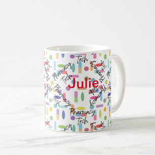 Mug Pharmacy Tech design ajouter nom