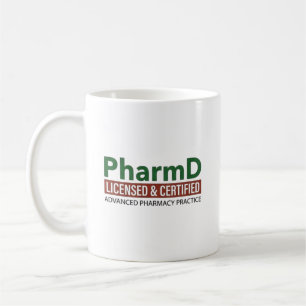 Mug PharmD personnalisé licencié et certifié