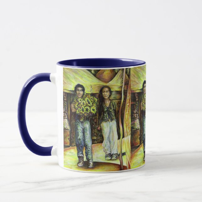 Mug Phase de ChapeI Sixtine d'un ChaIIenge (Gauche)