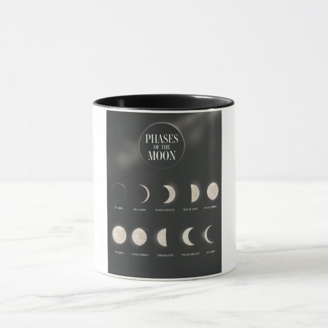 Mug Phases de la Lune. (Centre)