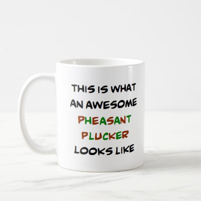 Mug pheasant plucker, génial (Gauche)
