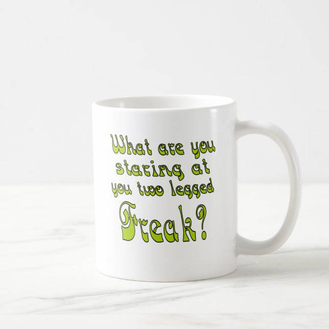Mug Phénomène à deux jambes (Droite)