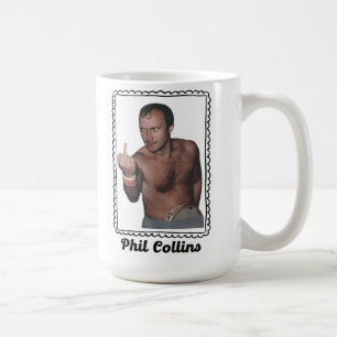 Mug Phil Collins Rétro Vintage Musique Années 80 Fan A