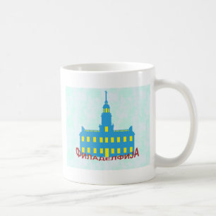 Mug Philadelphie cyrillique