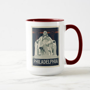 Mug Philadelphie   Institut Benjamin Franklin