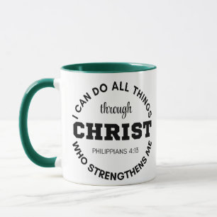 Mug Philippiens 4:13 Je peux faire toutes les choses É
