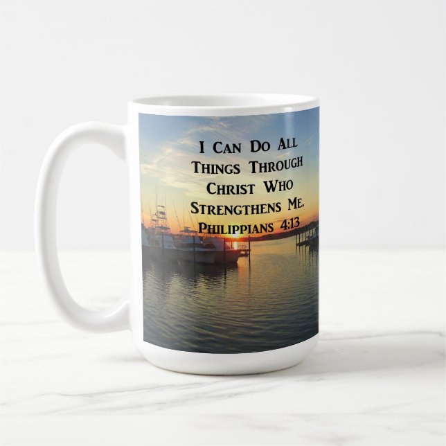 MUG PHILIPPIENS ATTAQUANTS 4:13 SCRIPTURE (Gauche)